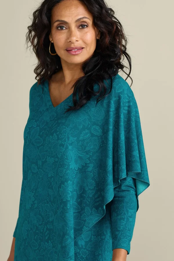 solids | short-Soft Surroundings Marla Dress Dark Brown