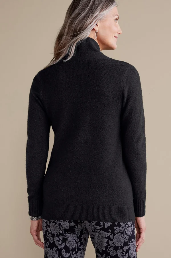 Everyday Styles | Sweaters & Cardigans-Soft Surroundings Meera Sweater Black