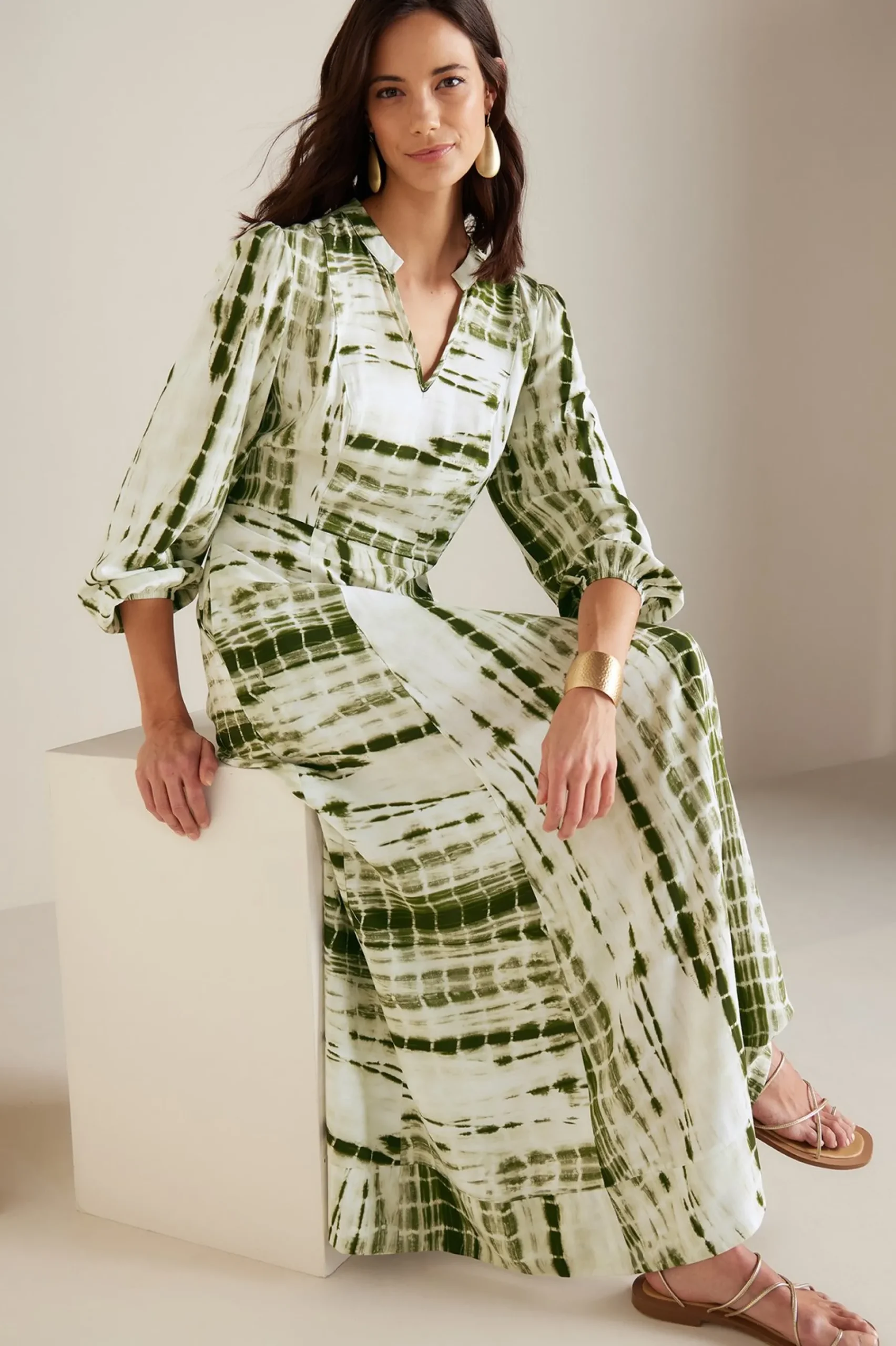 melody_dress_5.webp Global Artistry | patterned-Soft Surroundings Melody Dress Green Tie Dye