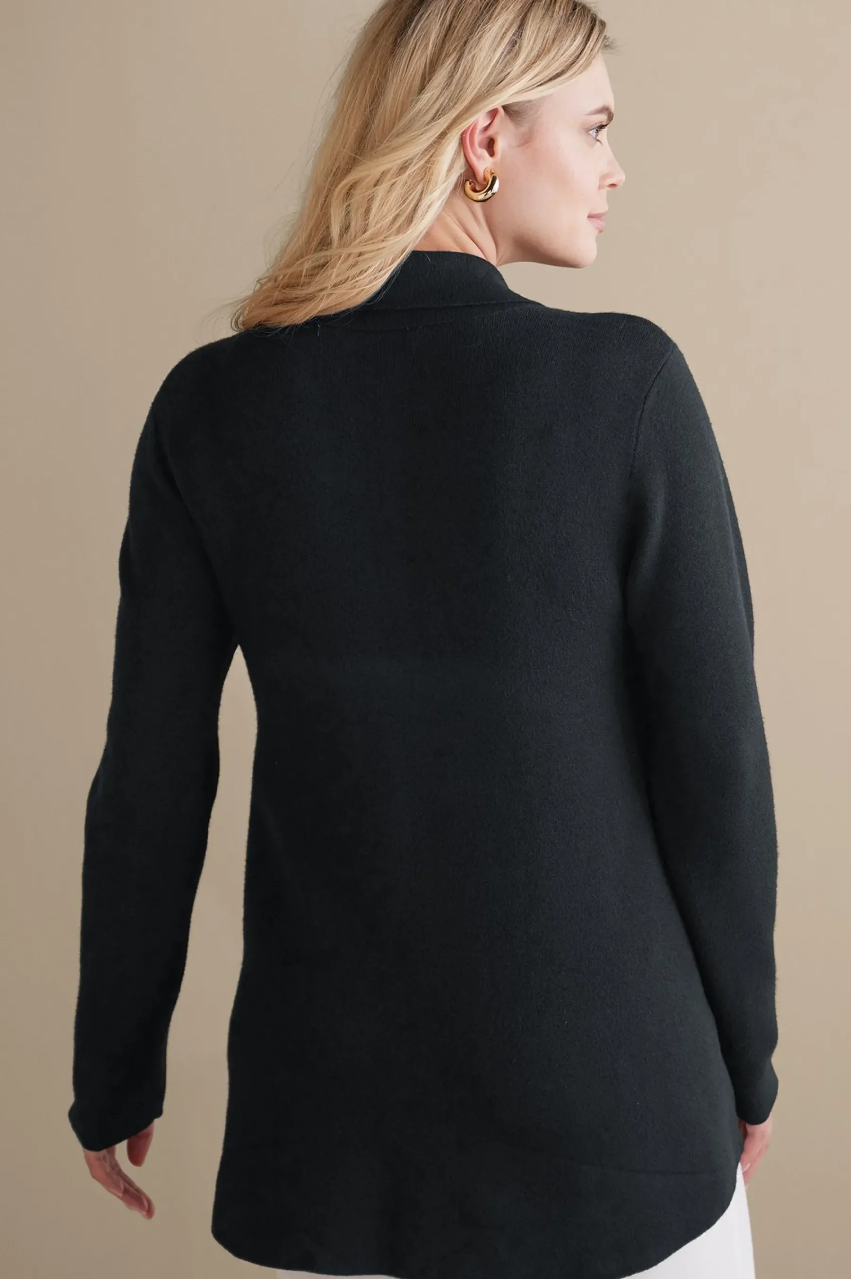 meria_zip_sweater_2.webp Everyday Styles | Sweaters & Cardigans-Soft Surroundings Meria Zip Sweater Black