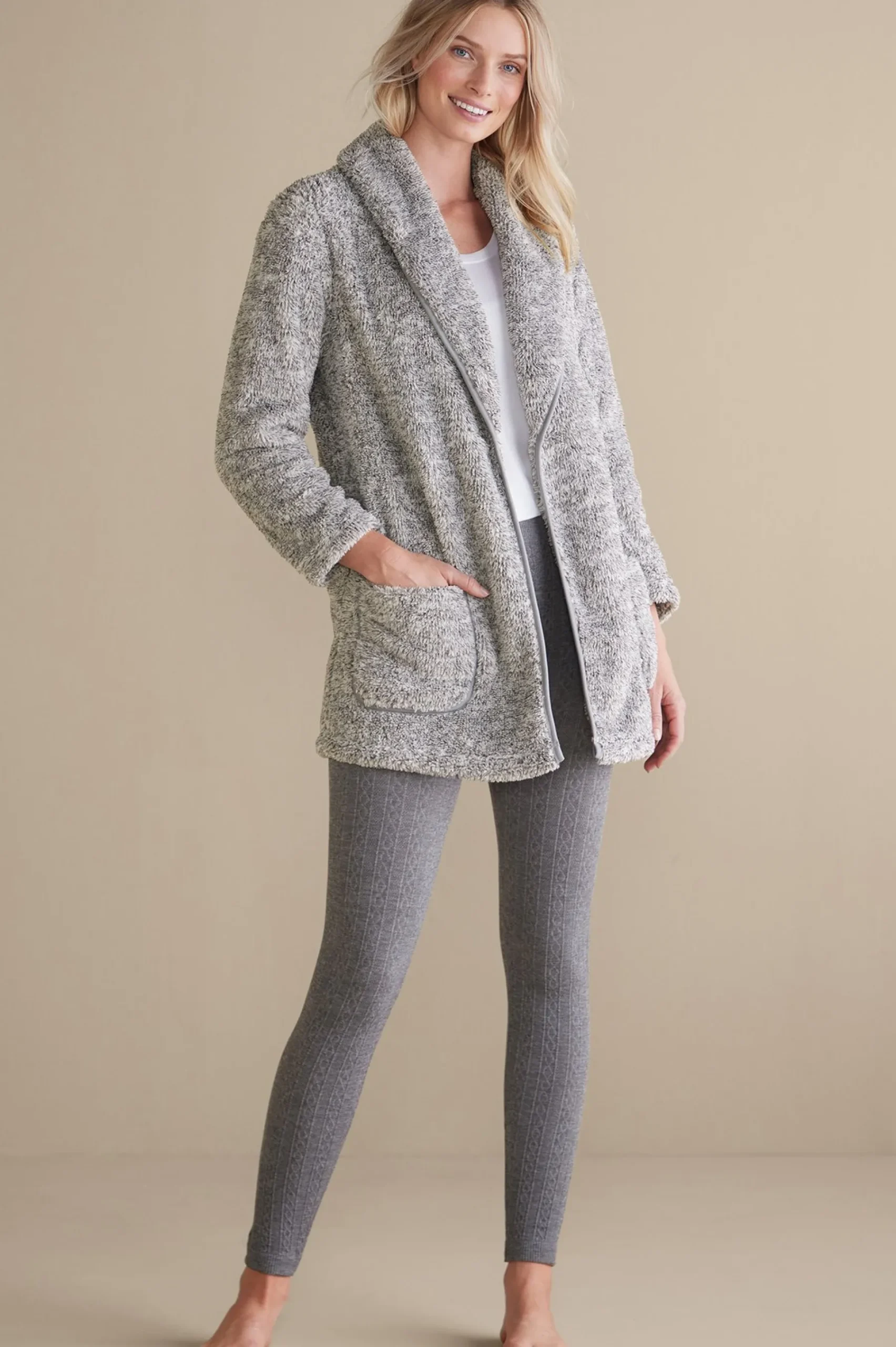 most_wonderful_cardi_1.webp Sleepwear & Lounge | Sweaters & Cardigans-Soft Surroundings Most Wonderful Cardi Castlerock