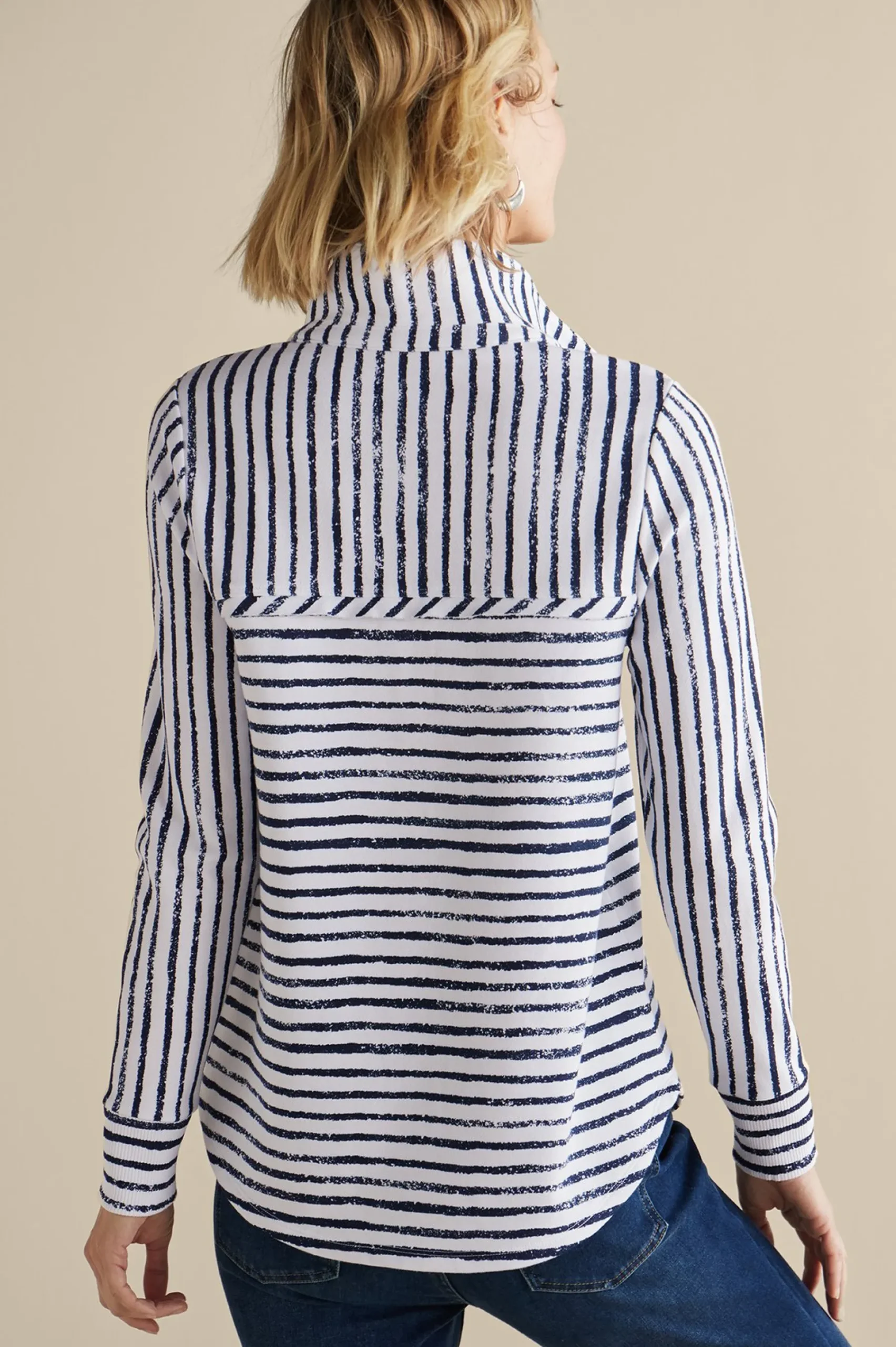 neera_french_terry_tunic_2.webp Into The Blues | Wear Now Styles-Soft Surroundings Neera French Terry Tunic Rose Violet