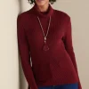 Everyday Styles | Sweaters & Cardigans-Soft Surroundings Nika Sweater Cabernet