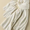Scarves & Wraps-Soft Surroundings Perla Scarf & Glove Set White