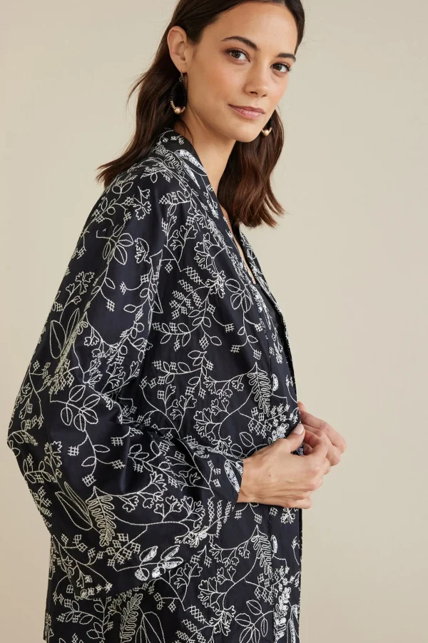 Global Artistry | Jackets & Coats-Soft Surroundings Petites Beatrix Topper Black