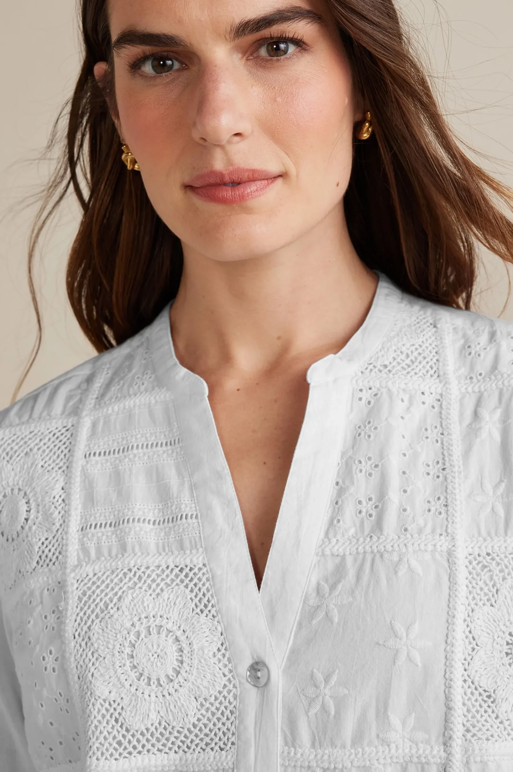petites_eleanor_crochet_s_4.webp Feminine Flourish | Global Artistry-Soft Surroundings Petites Eleanor Crochet Shirt White