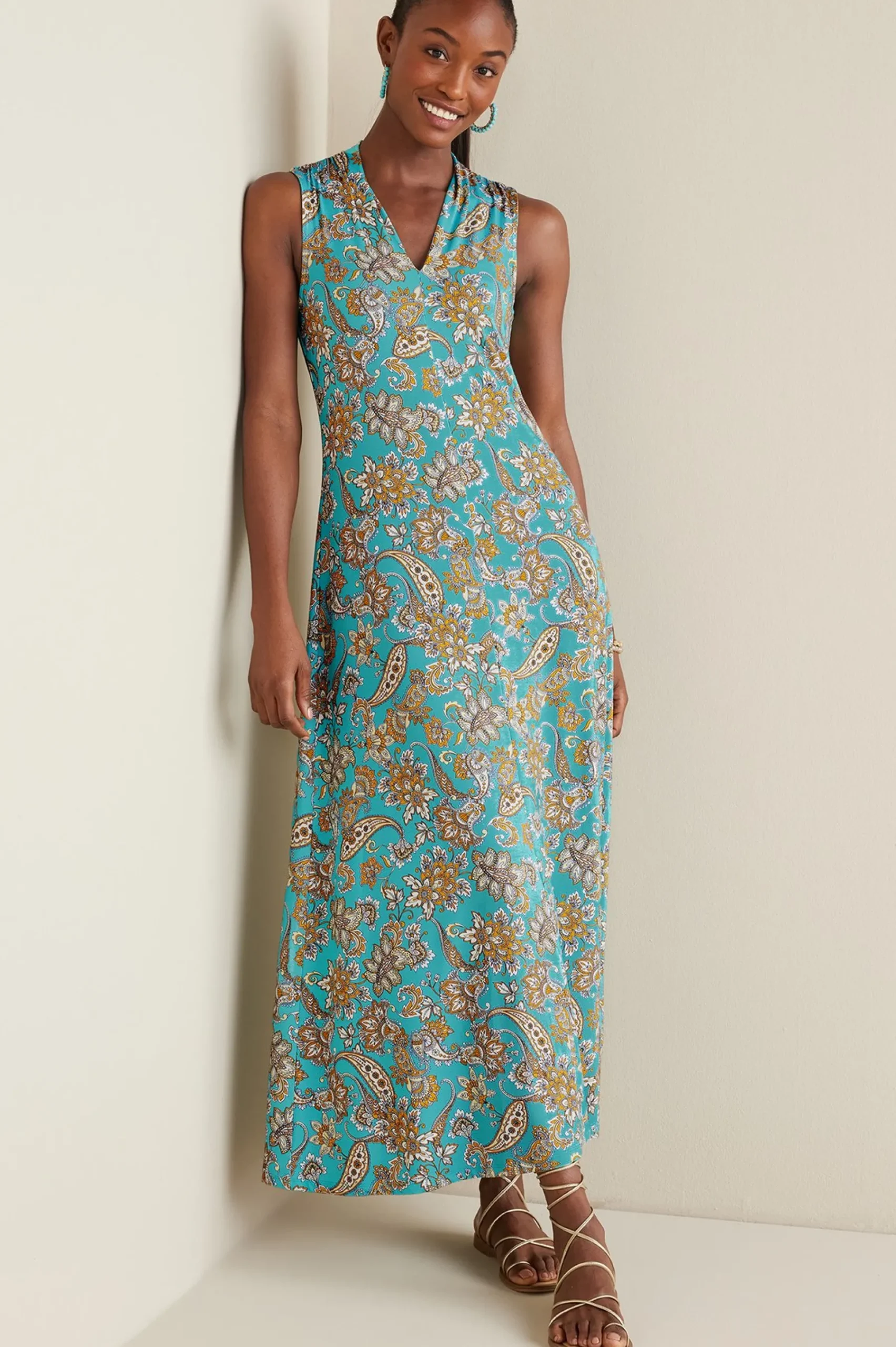 petites_lenora_knit_maxi__1.webp Into The Blues | The Floral Shop-Soft Surroundings Petites Lenora Knit Maxi Dress Porcelain Blue