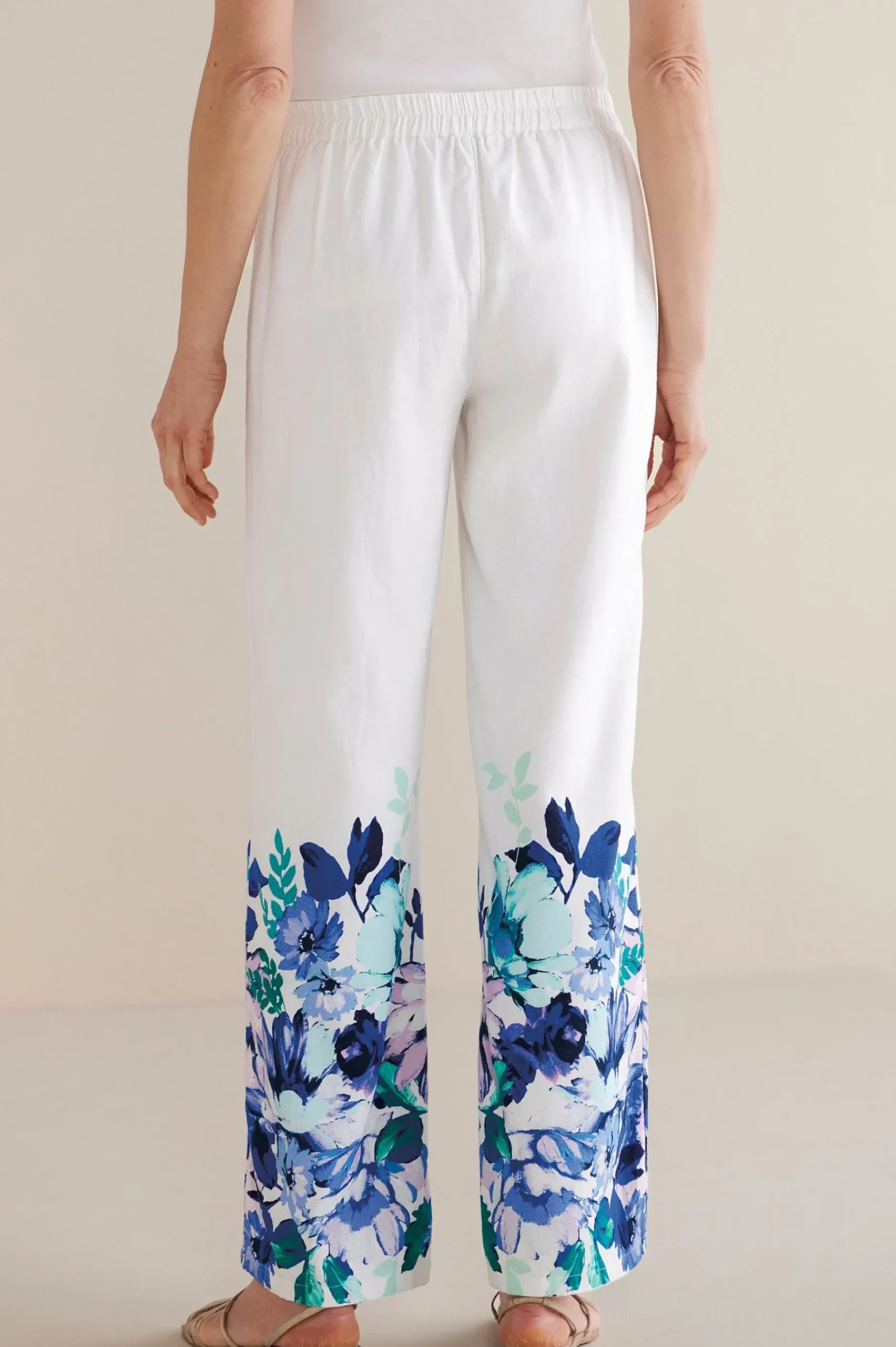petites_ronna_linen_blend_2.webp Into The Blues | The Floral Shop-Soft Surroundings Petites Ronna Linen Blend Wide Leg Pants Watercolor Floral