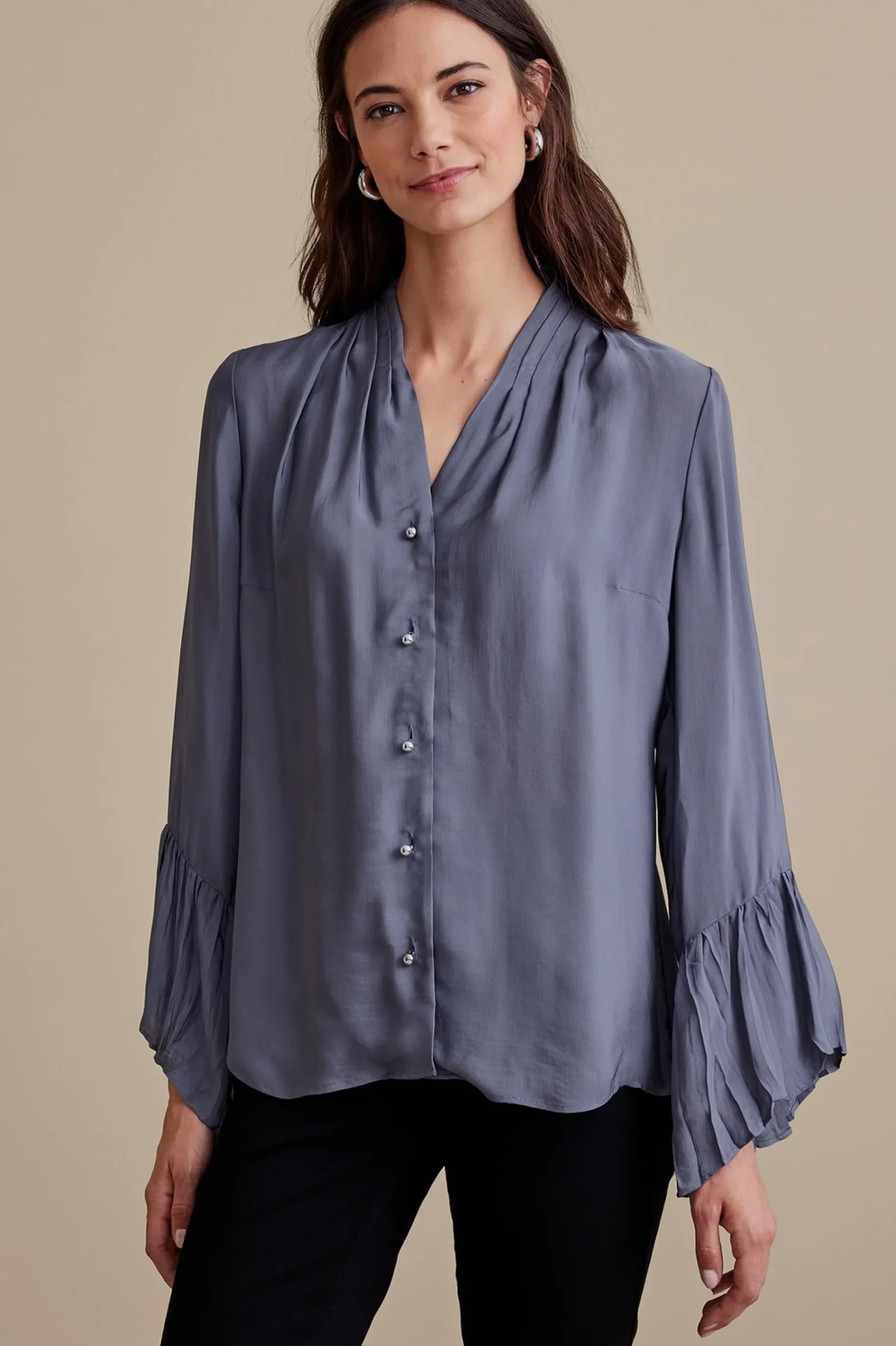 petites_valerie_shirt_0.webp long sleeve | shirts-Soft Surroundings Petites Valerie Shirt Nightshadow Blue