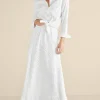 Feminine Flourish | Vacation Shop-Soft Surroundings Porfiria Embellished Skirt Coronet Blue