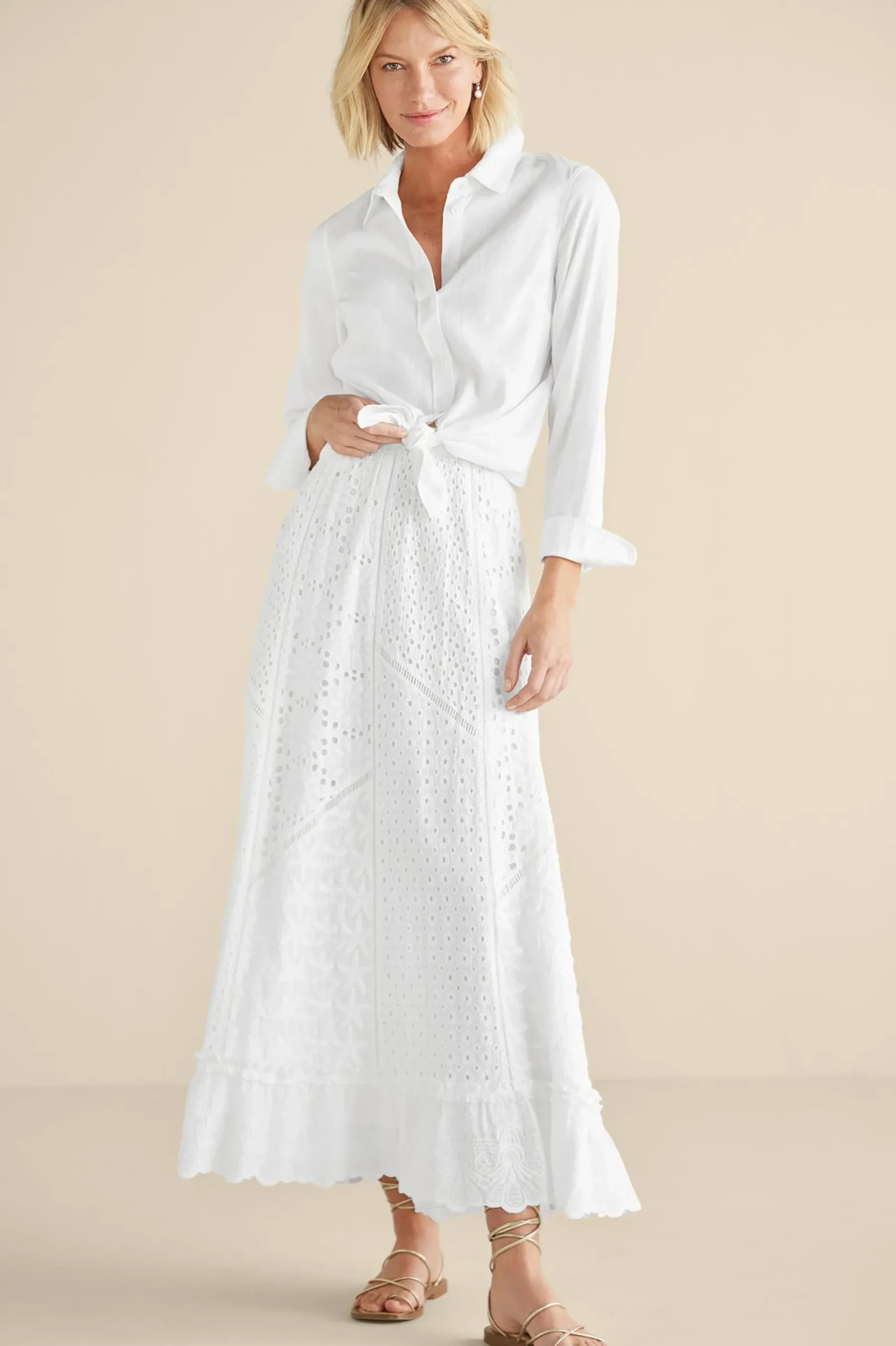 porfiria_embellished_skir_0.webp Feminine Flourish | Vacation Shop-Soft Surroundings Porfiria Embellished Skirt Coronet Blue