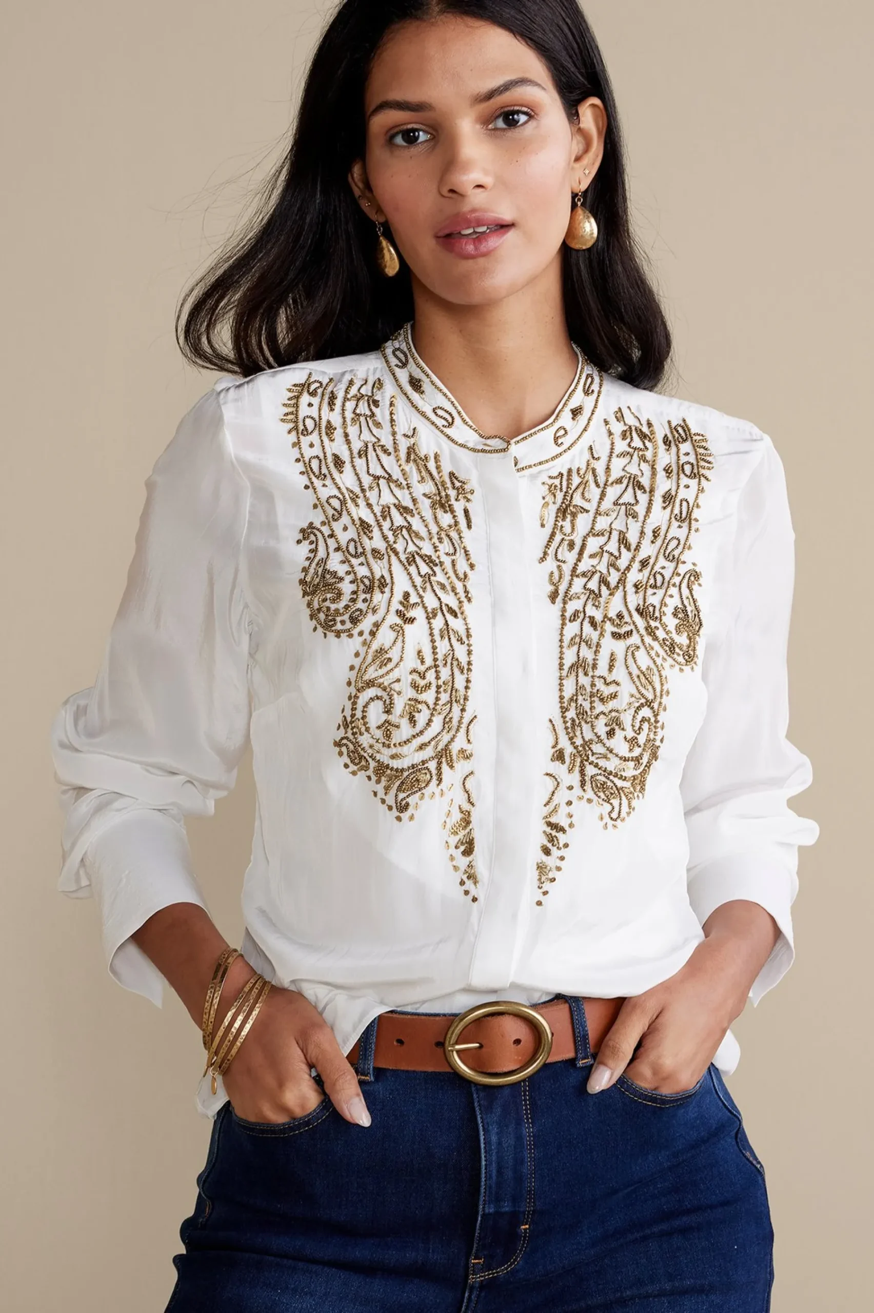 remi_top_cami_5.webp Global Artistry | long sleeve-Soft Surroundings Remi Top Cami White