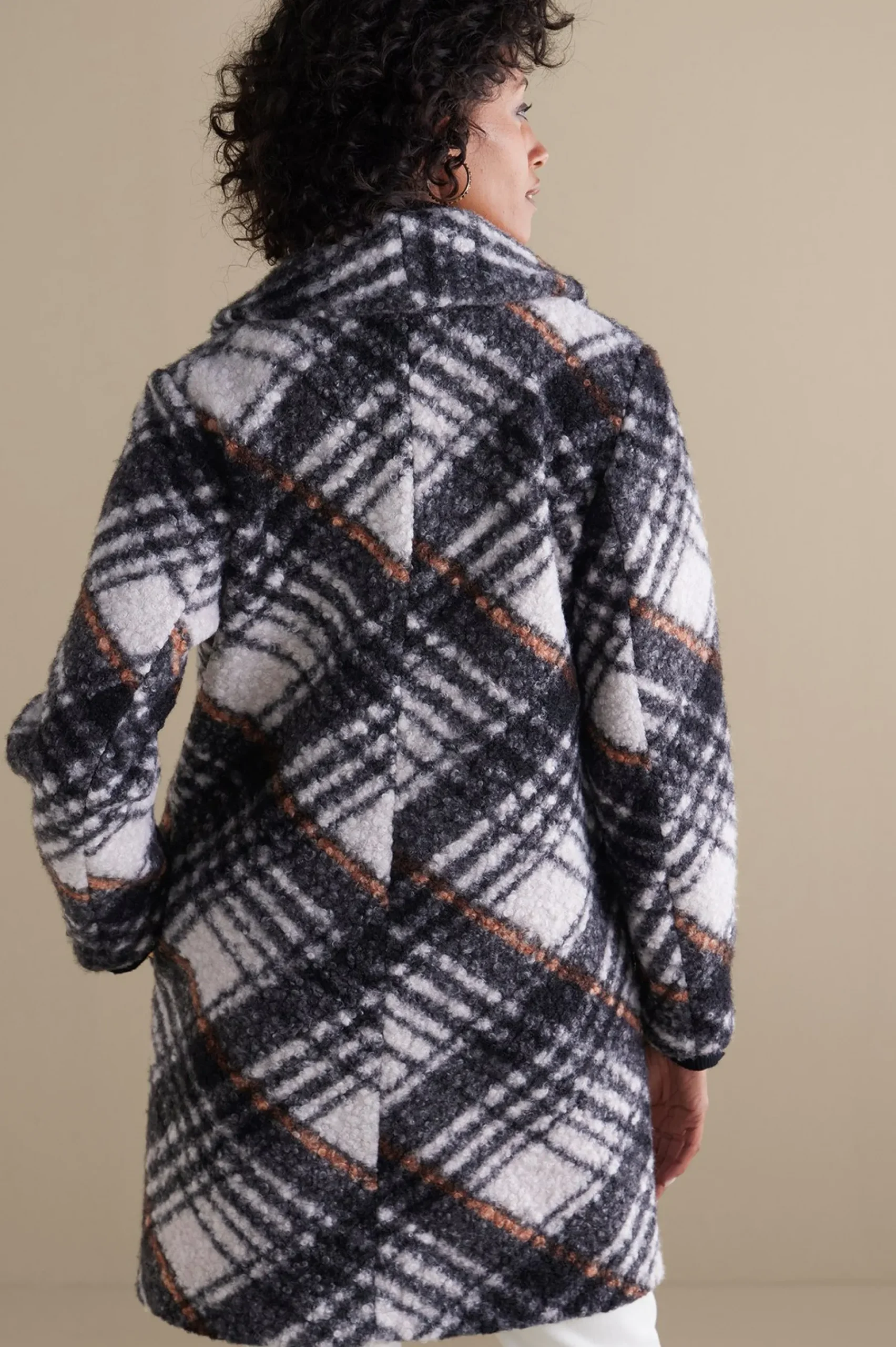 rita_plaid_jacket_2.webp Jackets & Coats-Soft Surroundings Rita Plaid Jacket Multi Stripe