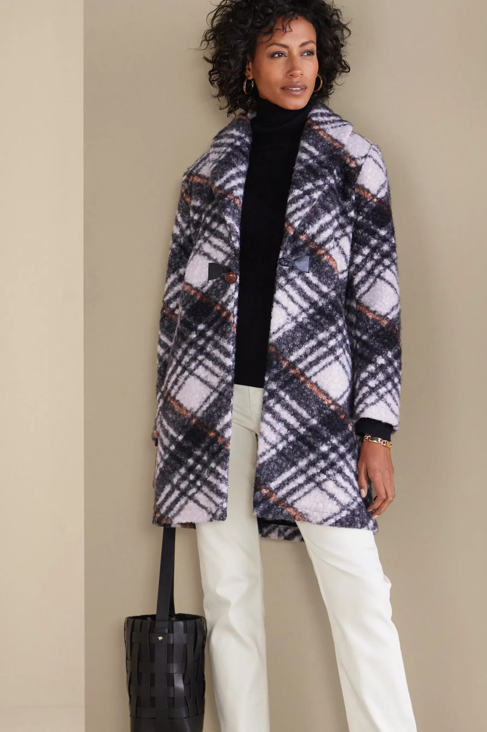 rita_plaid_jacket_5.webp Jackets & Coats-Soft Surroundings Rita Plaid Jacket Multi Stripe