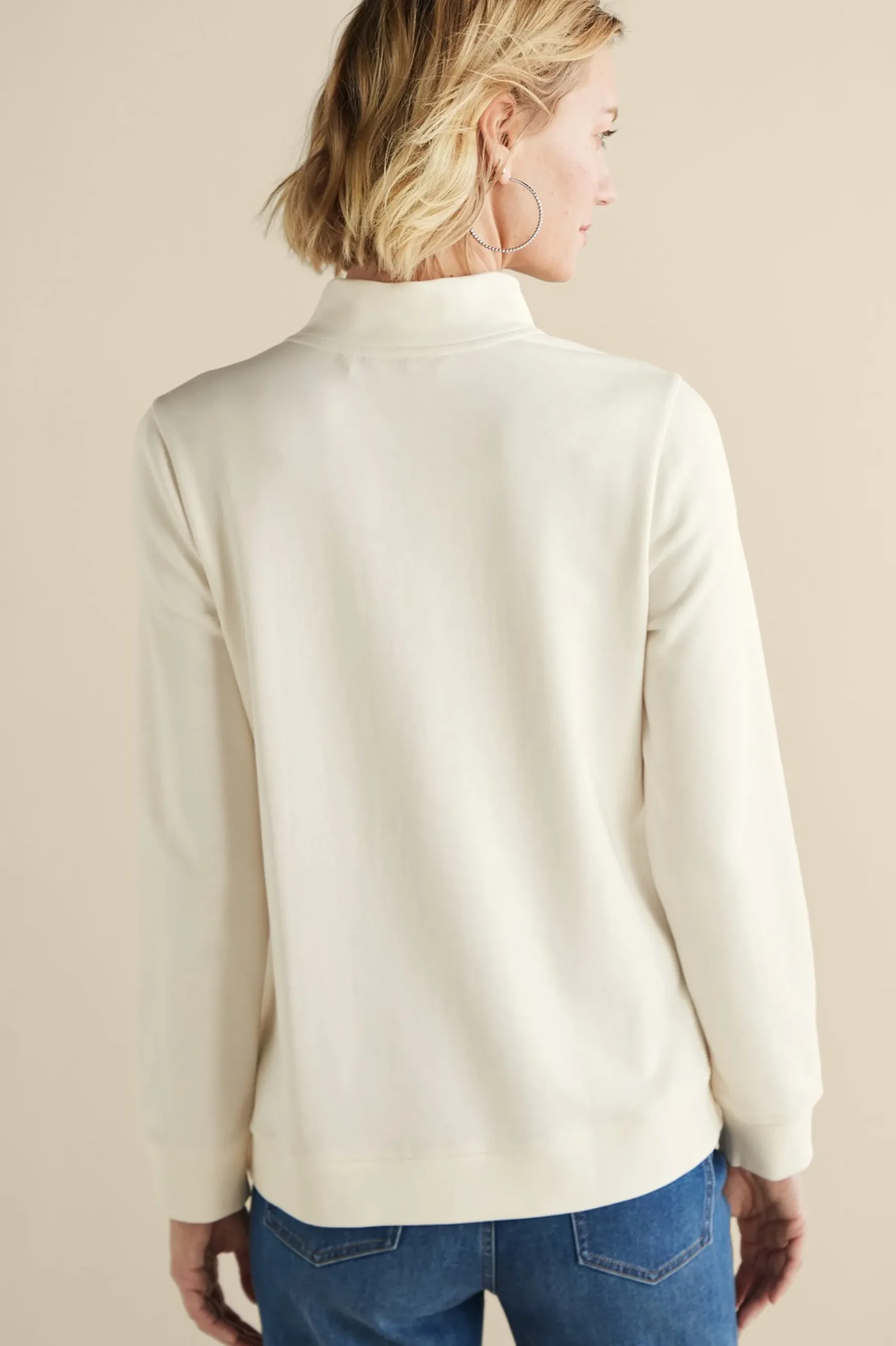 rochelle_embroidered_fren_2.webp Feminine Flourish | Wear Now Styles-Soft Surroundings Rochelle Embroidered French Terry Pullover Ivory Pearl