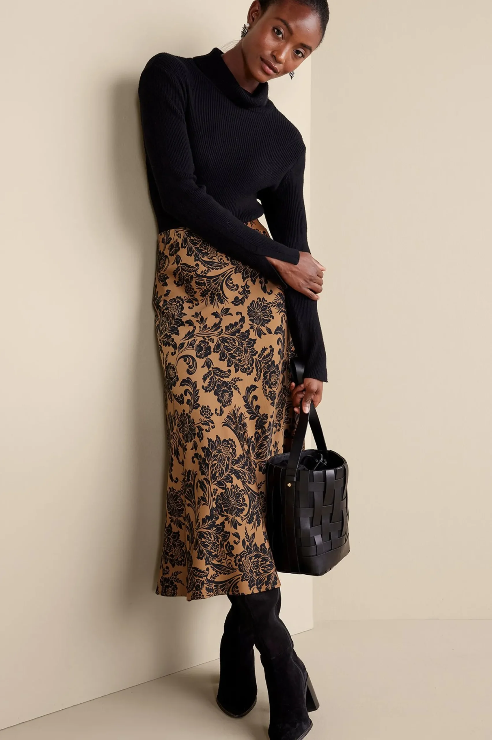 samira_skirt_0.webp Feminine Flourish | Skirts-Soft Surroundings Samira Skirt Neutral Floral