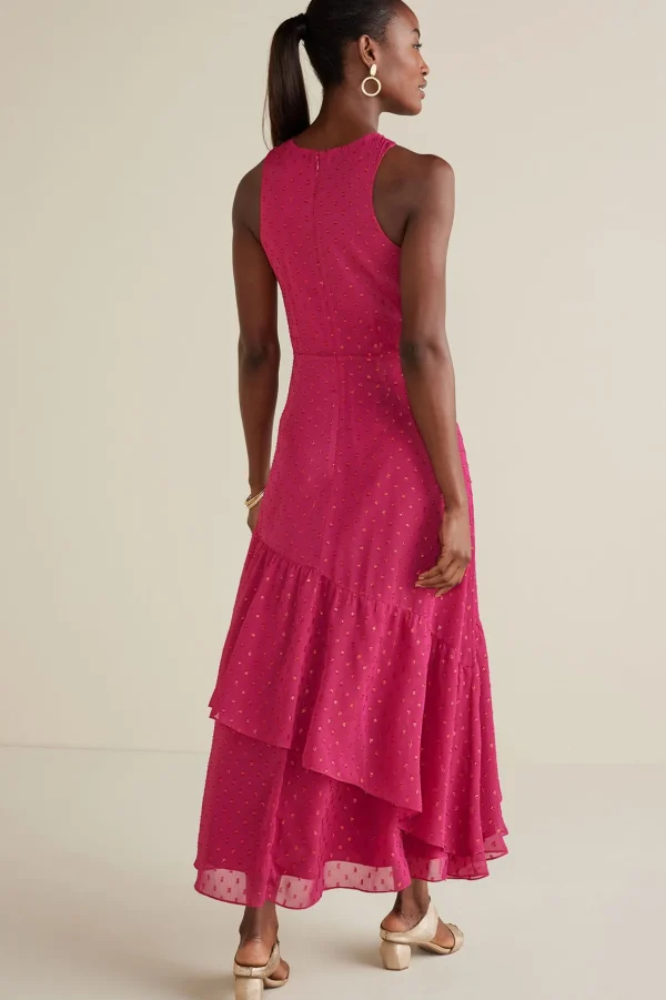 solids | patterned-Soft Surroundings Sanna Sparkling Maxi Dress Sangria