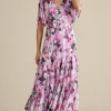Feminine Flourish | vacation dresses-Soft Surroundings Santhia Maxi Dress Marseille Garden