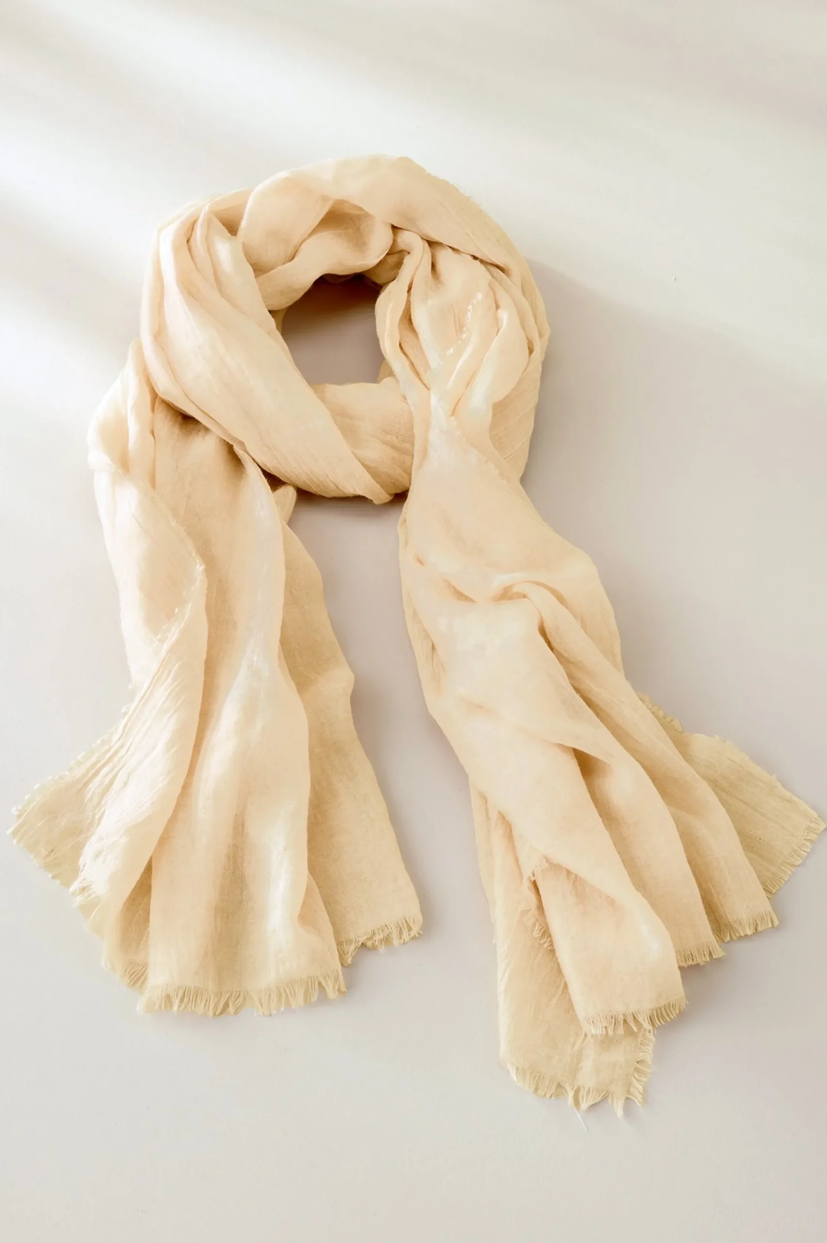 serena_sheer_scarf_0.webp Scarves & Wraps-Soft Surroundings Serena Sheer Scarf Semolina