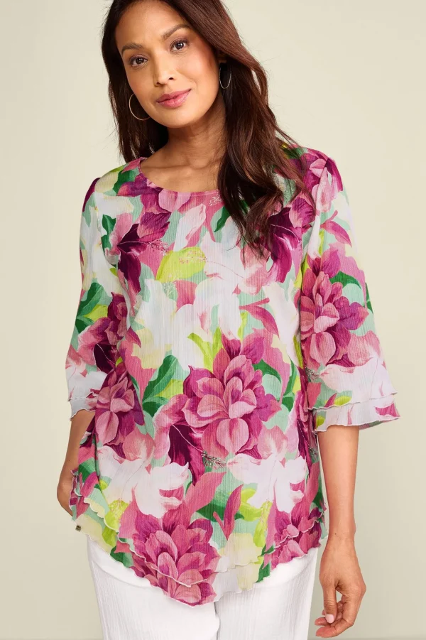 Into The Blues | Everyday Styles-Soft Surroundings Siesta Key Tunic Aqua Splash