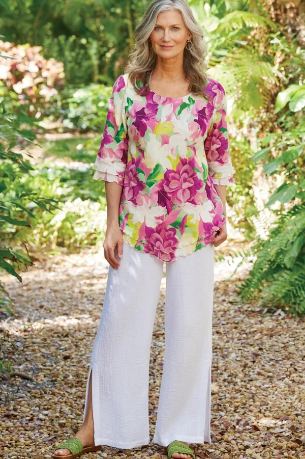 Into The Blues | Everyday Styles-Soft Surroundings Siesta Key Tunic Aqua Splash