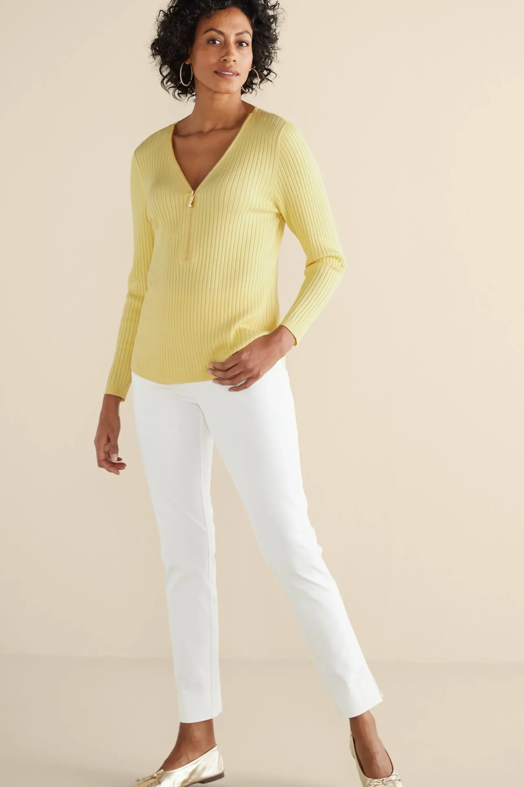 soft_essential_ribbed_val_1.webp Soft Essential Styles | Vacation Shop-Soft Surroundings Soft Essential™ Ribbed Valentina Sweater Blue Bonnet