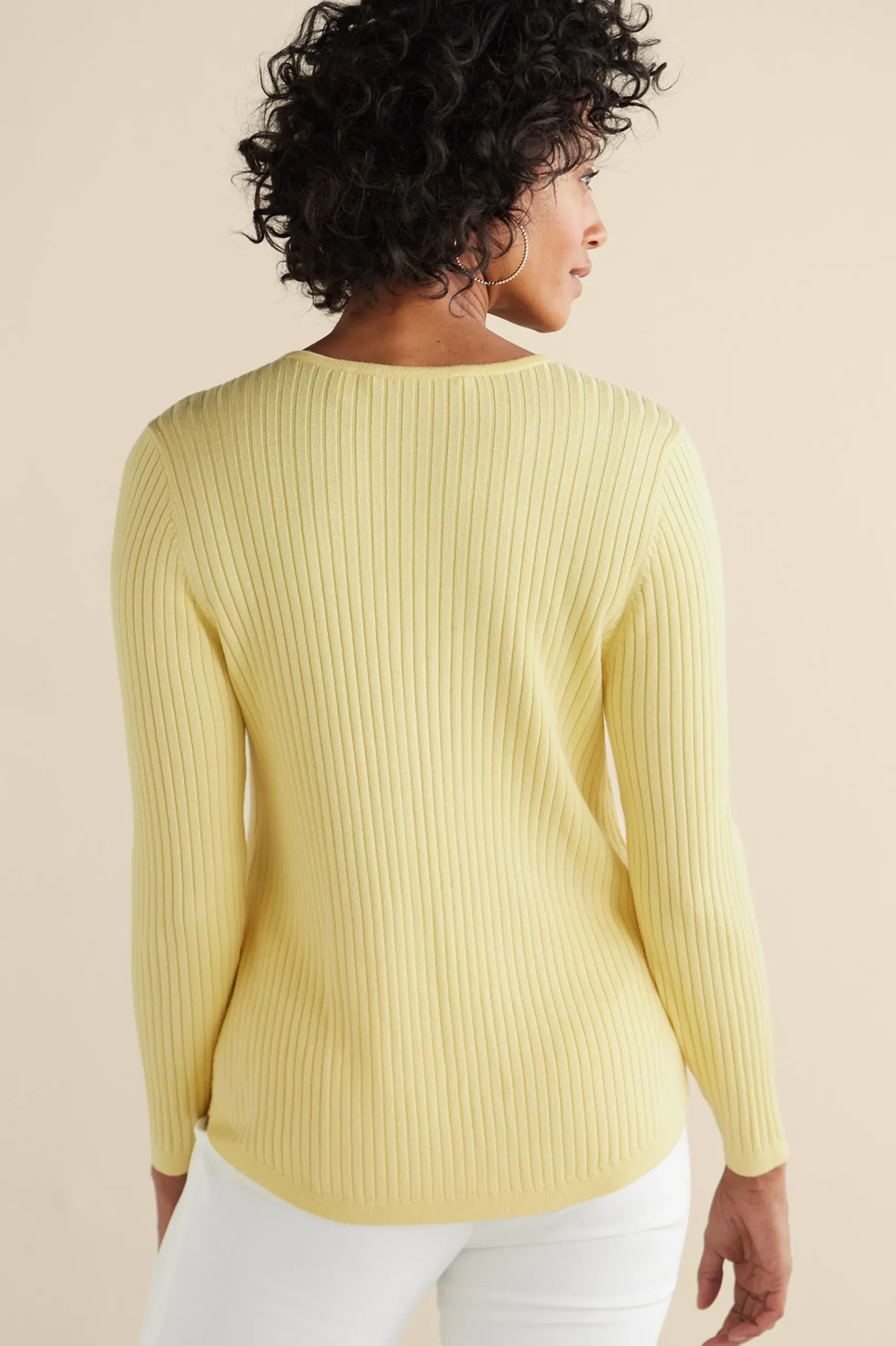 soft_essential_ribbed_val_2.webp Soft Essential Styles | Vacation Shop-Soft Surroundings Soft Essential™ Ribbed Valentina Sweater Blue Bonnet