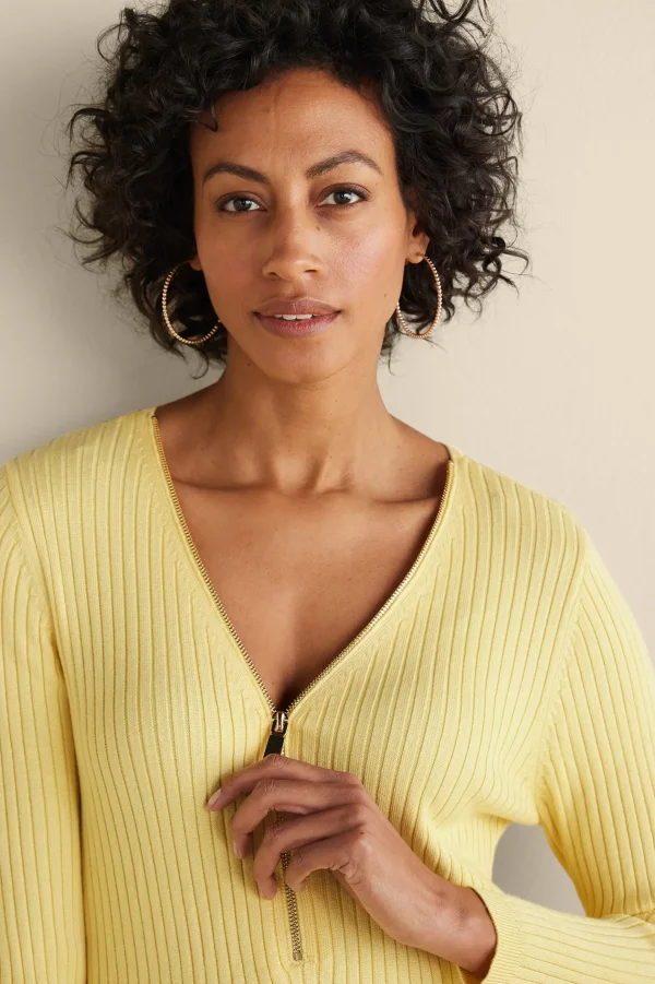 Soft Essential Styles | Vacation Shop-Soft Surroundings Soft Essential™ Ribbed Valentina Sweater Blue Bonnet