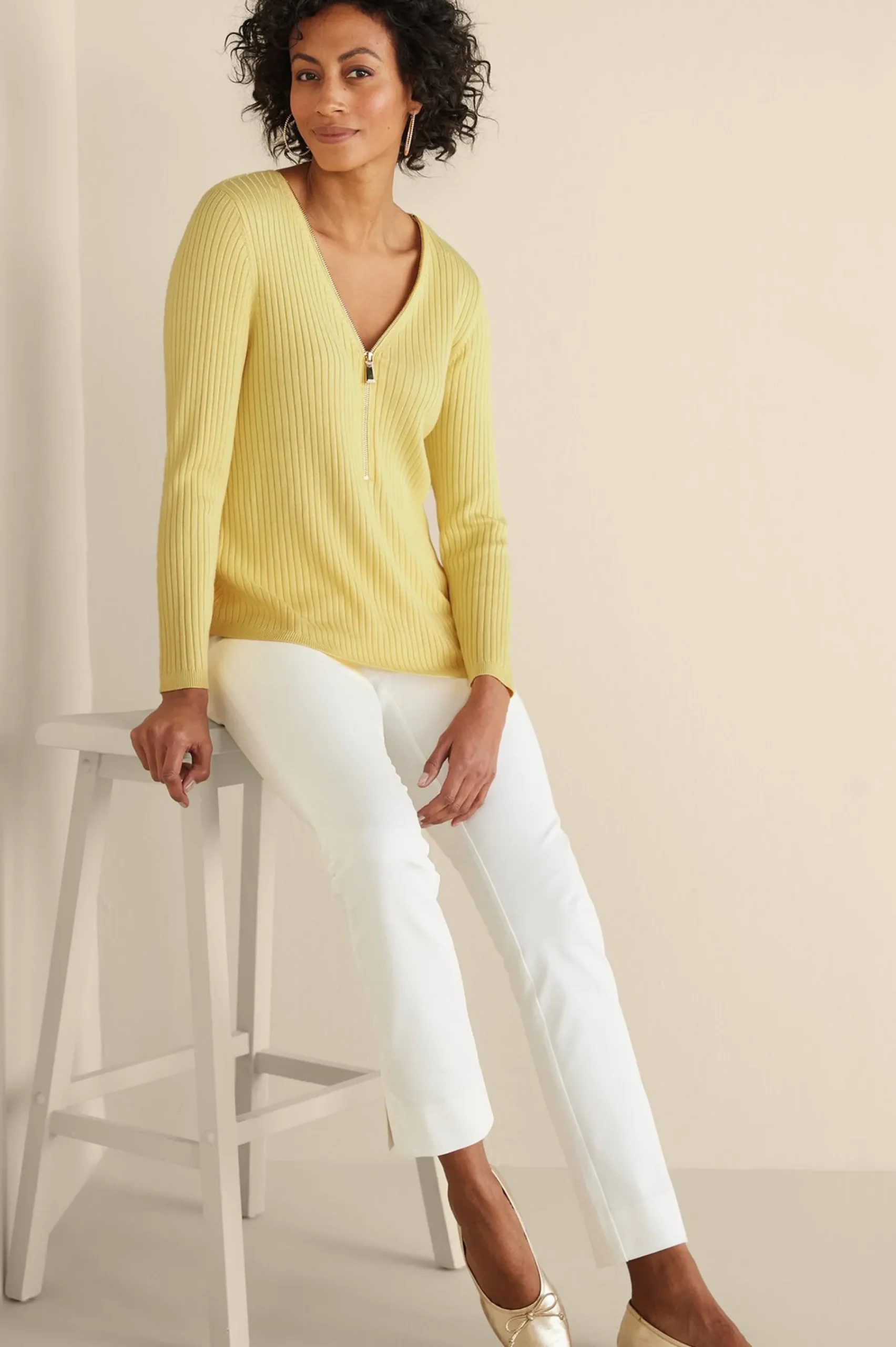 soft_essential_ribbed_val_5.webp Soft Essential Styles | Vacation Shop-Soft Surroundings Soft Essential™ Ribbed Valentina Sweater Blue Bonnet