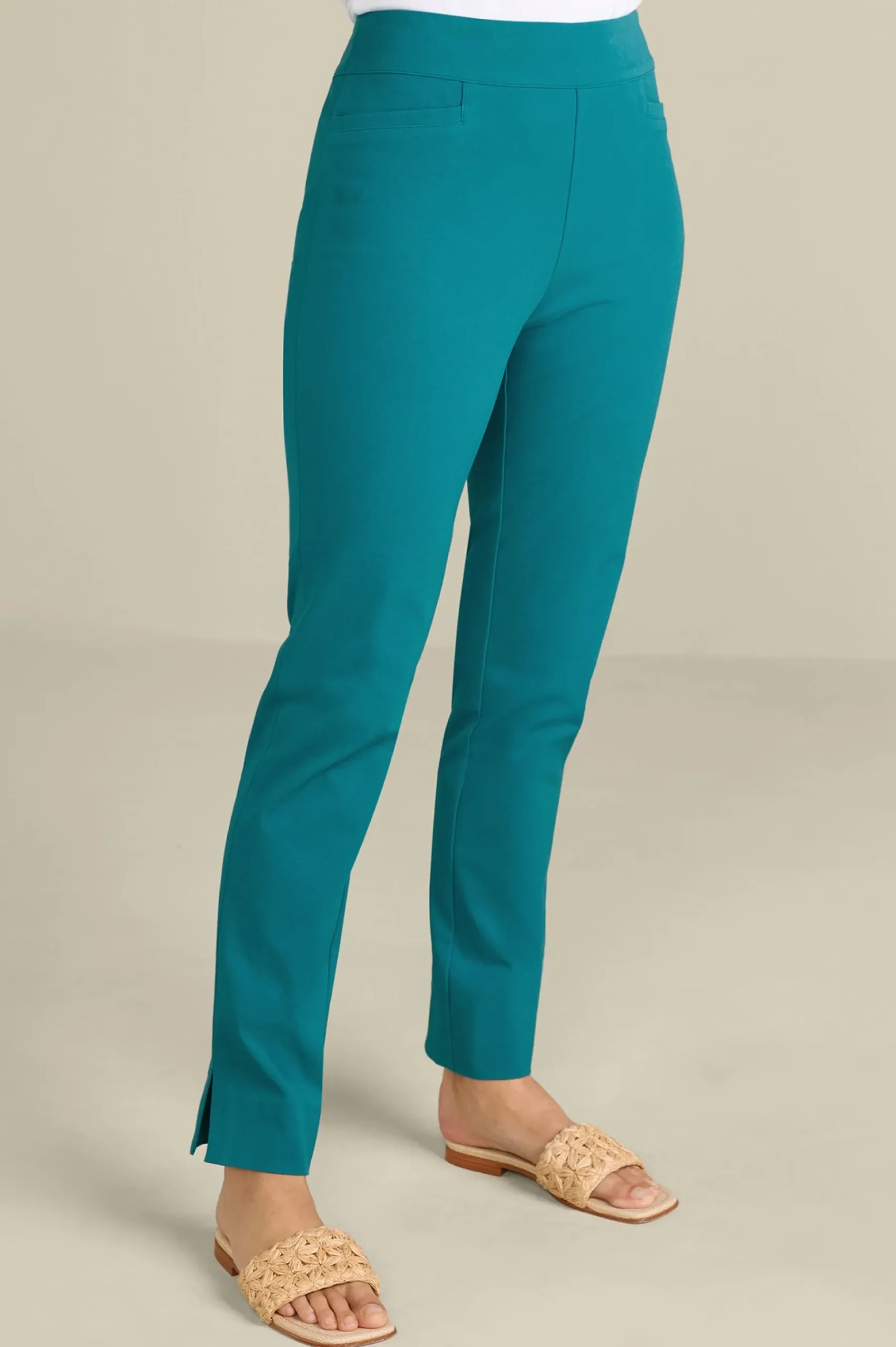soft_essential_superla_sl_0-1.webp Soft Essential Styles | Vacation Shop-Soft Surroundings Soft Essential™ Superla Slim Leg Pants Black