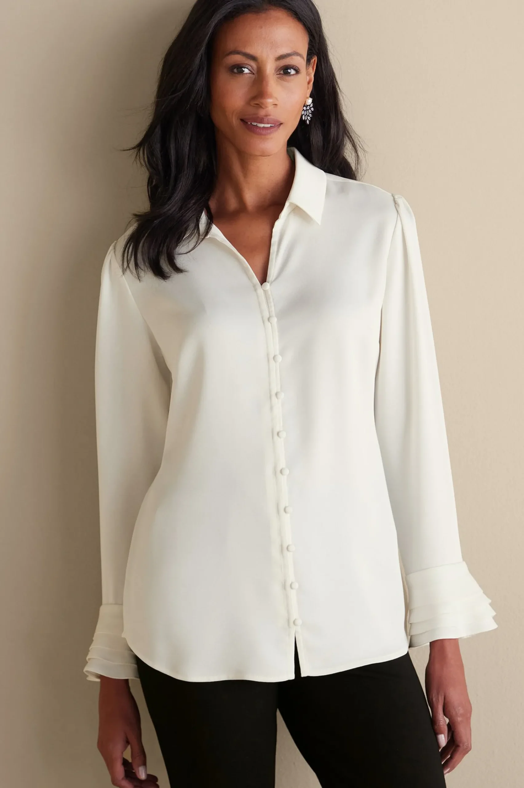 sonnet_blouse_0.webp Everyday Styles | long sleeve-Soft Surroundings Sonnet Blouse Ecru