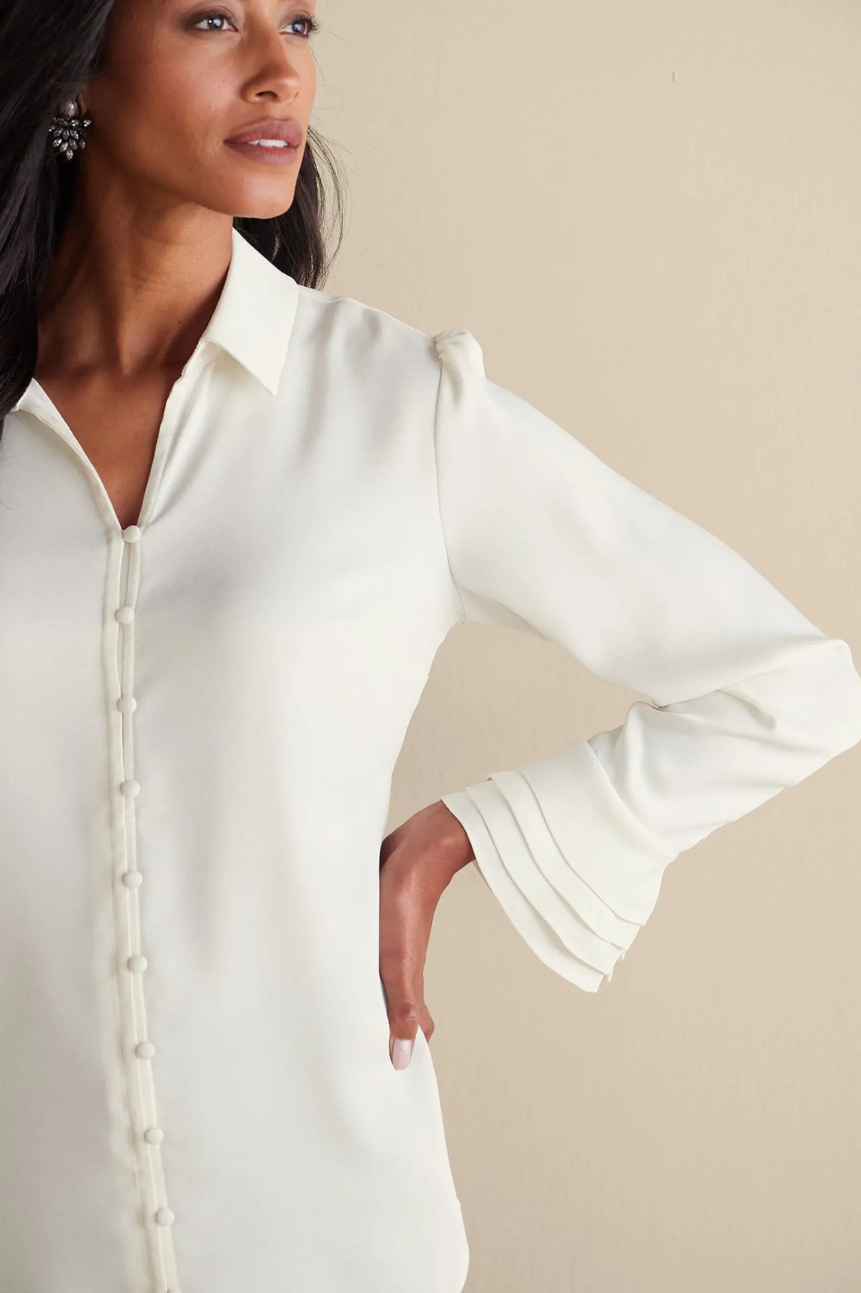 sonnet_blouse_3.webp Everyday Styles | long sleeve-Soft Surroundings Sonnet Blouse Ecru