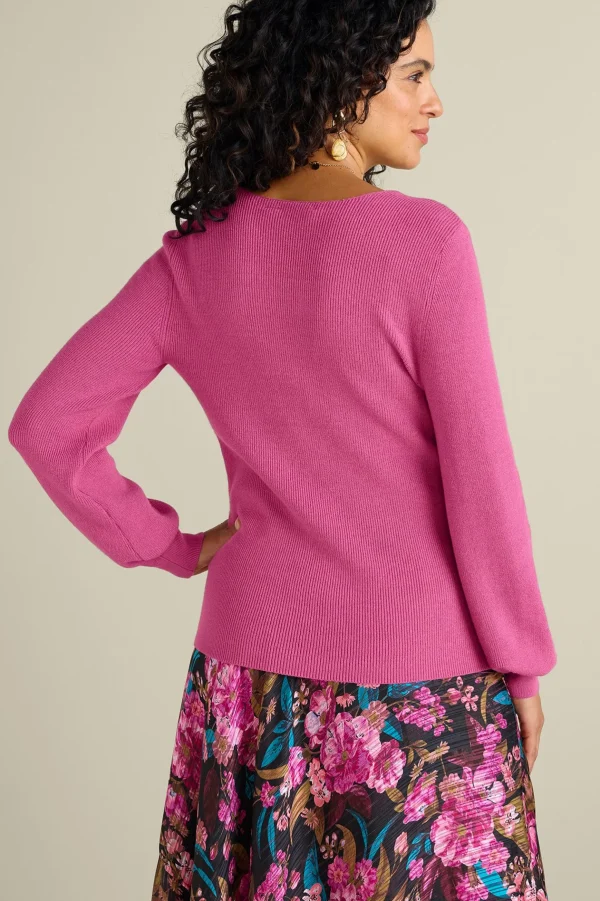 Sweaters & Cardigans | long sleeve-Soft Surroundings Suze Sweater Ivory Pearl