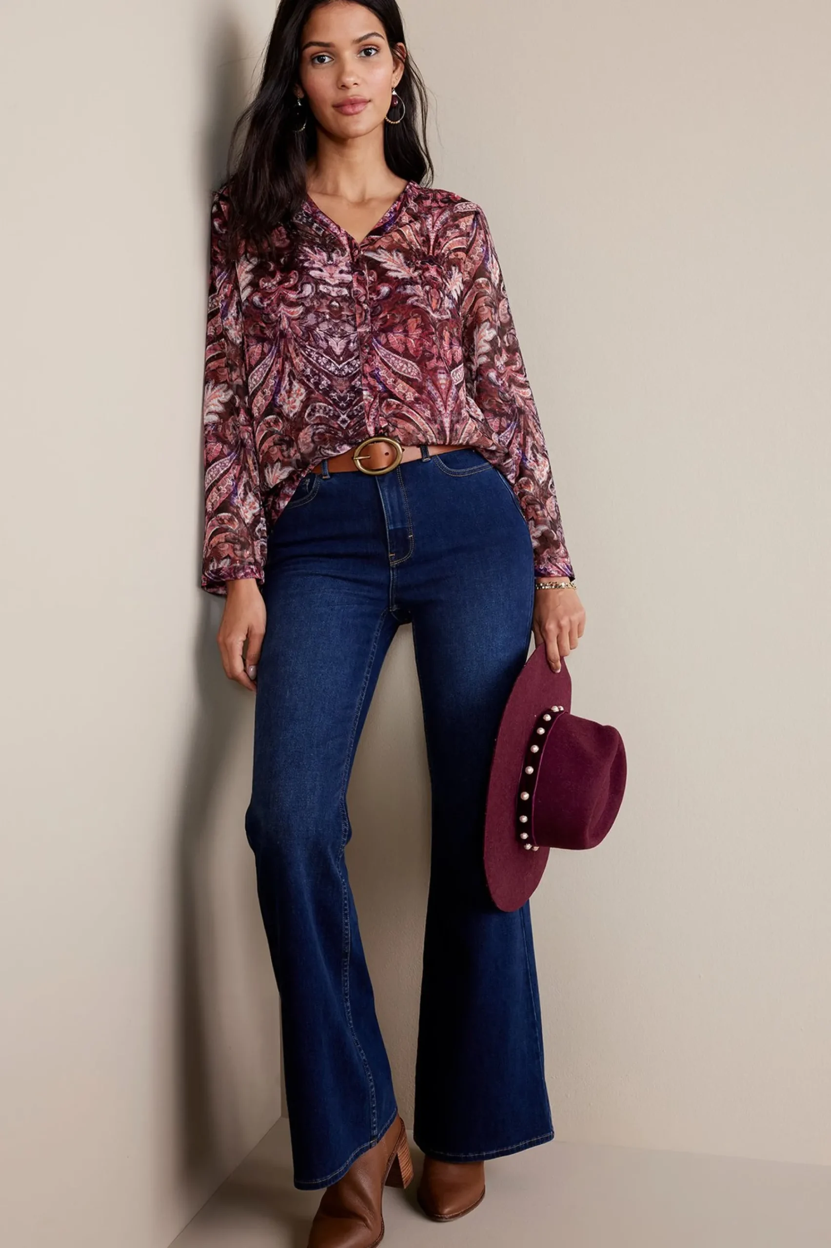 tasha_top_5.webp Everyday Styles | long sleeve-Soft Surroundings Tasha Top Multi Tapestry