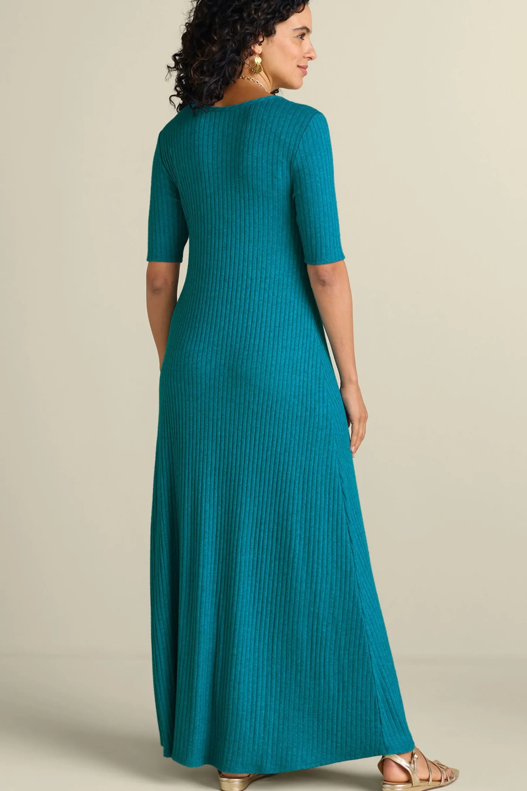 textured_short_sleeve_san_1.webp Everyday Styles | Vacation Shop-Soft Surroundings Textured Short Sleeve Santiago Dress Rose
