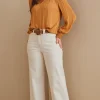 leggings | full length-Soft Surroundings Ultimate Denim High Rise Straight Jeans Natural Seed Denim
