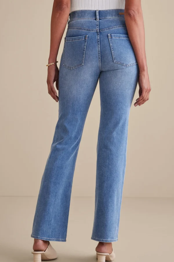 Into The Blues | Everyday Styles-Soft Surroundings Ultimate Denim Pull-On Bootcut Jeans Black
