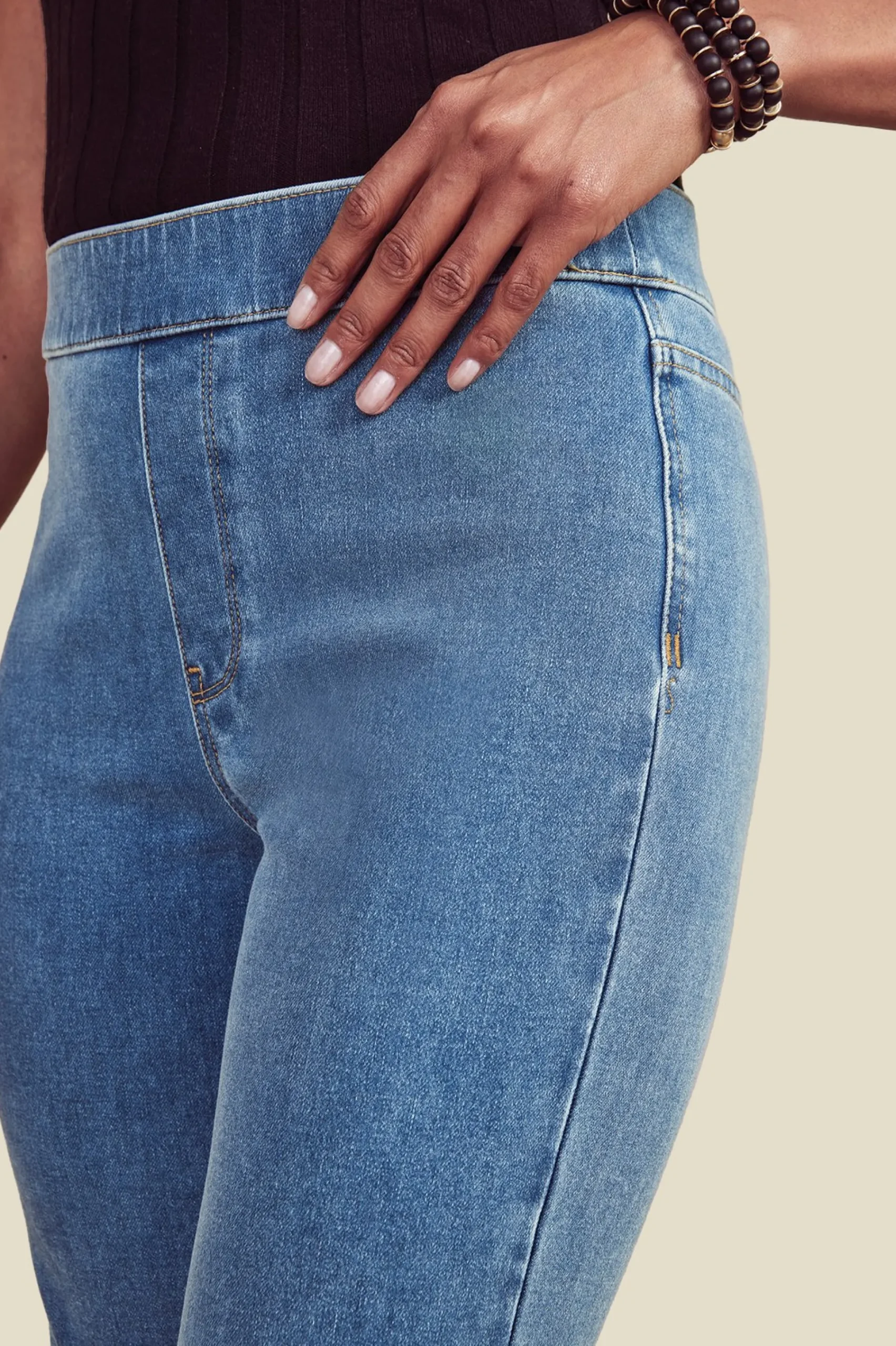 ultimate_denim_pullon_sli_4.webp Everyday Styles | Wear Now Styles-Soft Surroundings Ultimate Denim Pull-On Slim Leg Jeans Black