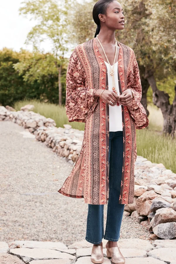 Global Artistry | Jackets & Coats-Soft Surroundings Veneto Topper Multi Abstract