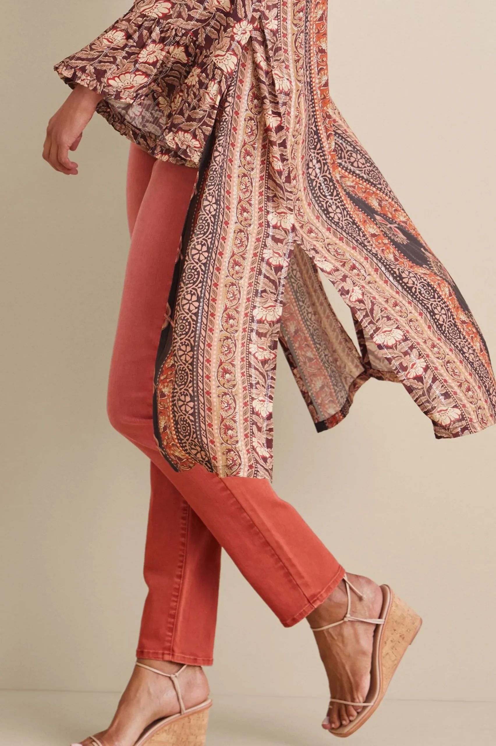 veneto_topper_5.webp Global Artistry | Jackets & Coats-Soft Surroundings Veneto Topper Multi Abstract
