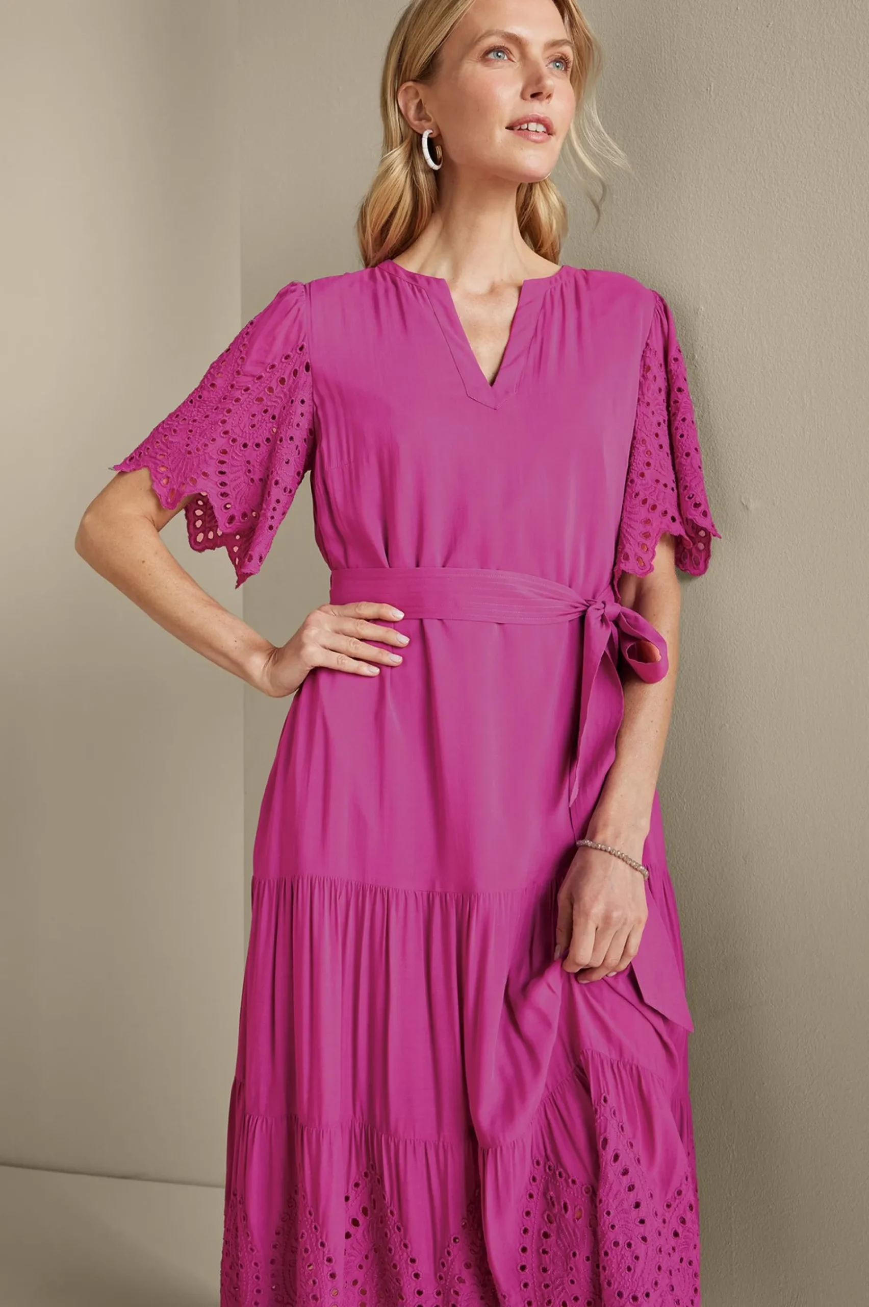 verena_eyelet_midi_dress_1.webp Feminine Flourish | Vacation Shop-Soft Surroundings Verena Eyelet Midi Dress Deep Orchid