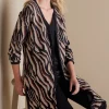 Sweaters & Cardigans-Soft Surroundings Veronica Jacquard Cardigan Neutral Animal