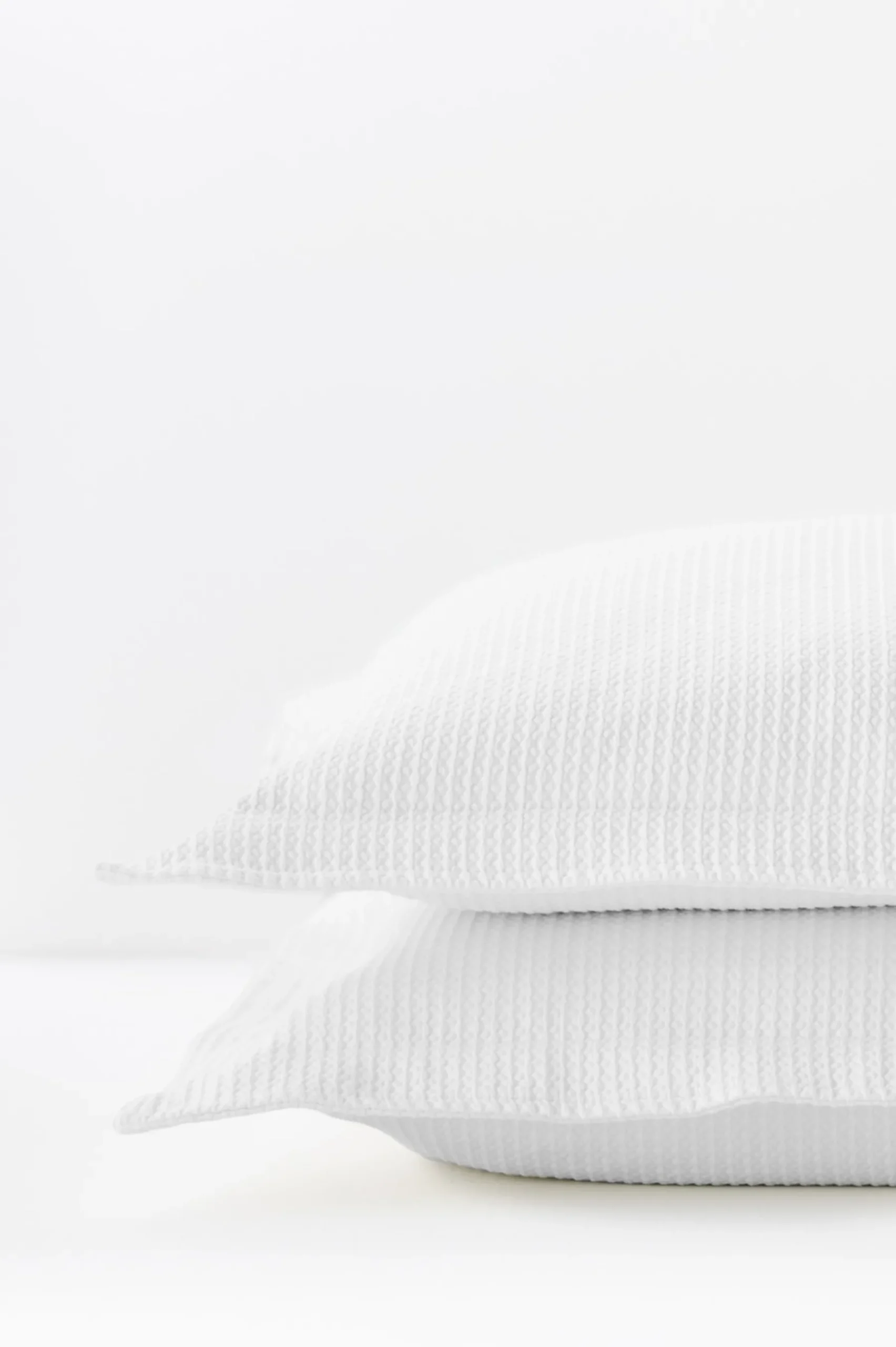 waffle_matelass_euro_sham_0.webp pillowcases & shams-Soft Surroundings Waffle Matelassé Euro Sham White
