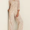 full length | wide leg-Soft Surroundings Women Safi Pants Neutral Zebra