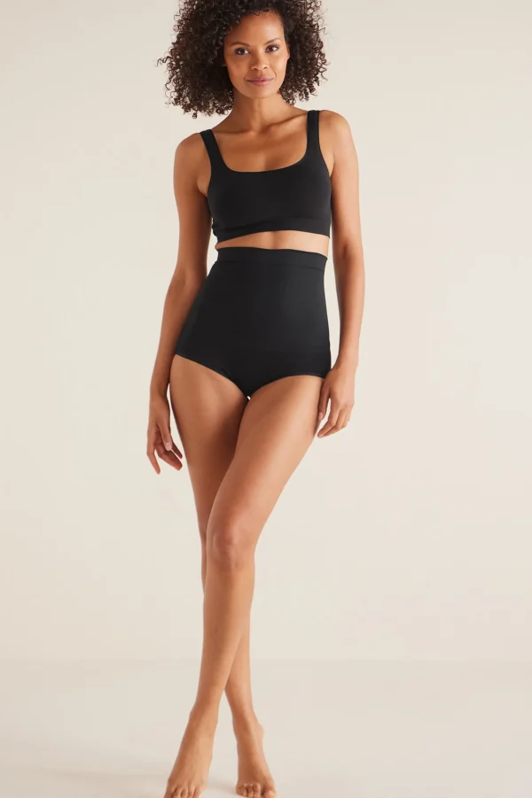 shapewear | Shapewear-Soft Surroundings YUMMIE® High Waist Shaping Brief Black