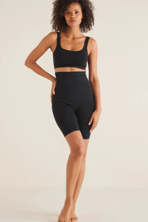 shapewear | Shapewear-Soft Surroundings YUMMIE® High Waist Thigh Shaper Short Black